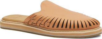 Sanuk You Got My Back Woven Leather Mule in Tan at Nordstrom, Size 10