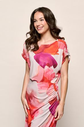 Mart Visser Blandy Print Top Zand / Roze