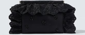 Simone Rocha Pillowcase embellished clutch