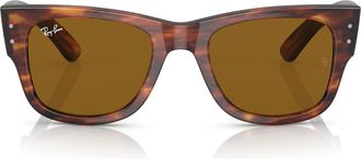 Ray-Ban Sunglasses Rb0840 S 954/33 Mega Wayfarer Brown/Brown Unisex