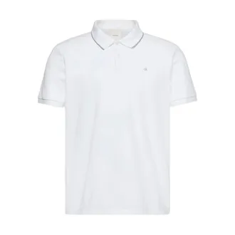 Calvin Klein Trim Logo-detail Polo Shirt