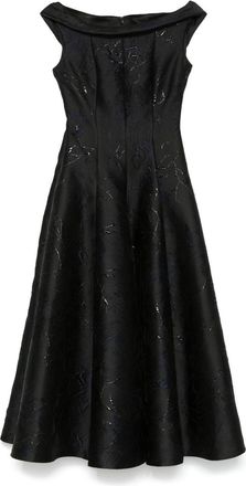 Talbot Runhof Tomini5 midi dress - Black
