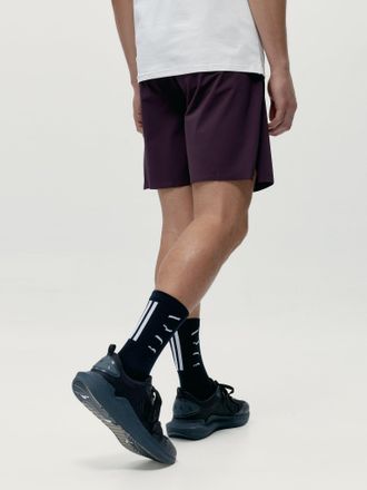 Born Living Yoga Short Orinoco Deep Garnet