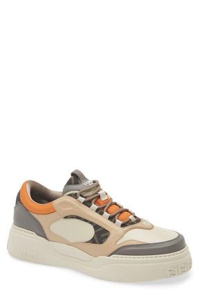 Fendi Force Sneaker in F1V86-Argilla Latte Orange at Nordstrom, Size 12Us