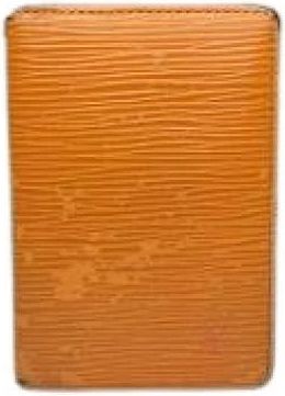 Louis Vuitton Pre-owned Leren Portemonnee - Dames - Vintage Accessoires - Oranje - ONE Size - Leer - Vintage