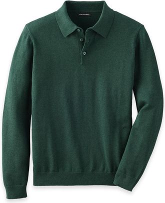 Paul Fredrick Supima Cotton Three Button Polo