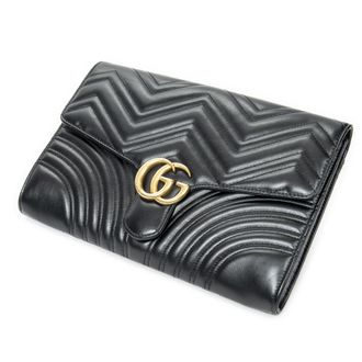 Gucci GG Marmont Flap Clutch Koppeling