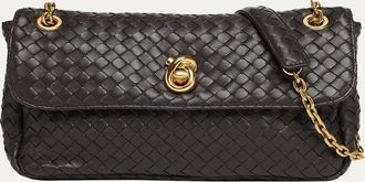 Bottega Veneta Madison Intrecciato Leather Shoulder Bag