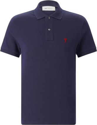 Ami Heren, Tops, Blauw, Maat: 2XL