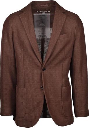 Circolo 1901 Blazer sfiancato - Heren - Blazers - Bruin - M - Katoen - Jassen