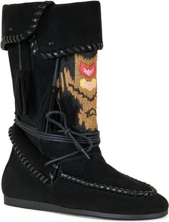 Azalea Wang Weret Boot in Black at Nordstrom, Size 6.5