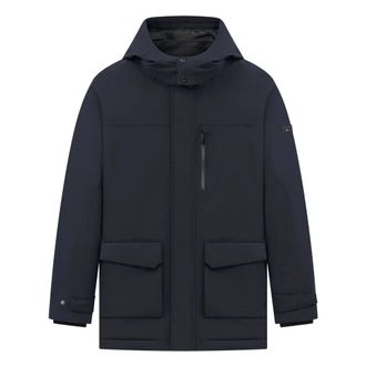 Bugatti 274313-21042 Jas - Heren - Jassen - Blauw - Maat: 3XL Leer
