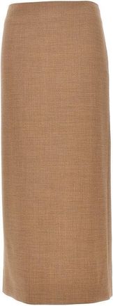 ARMARIUM Jackie stretch wool midi skirt Woman 40