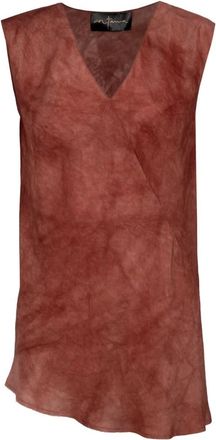 Cortana Dali- top rood maltinto- - Dames - Tops zonder mouwen - Rood - XS - Tops