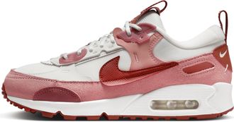 Nike Womens Air Max 90 Futura Shoes in Pink | FQ8881-618
