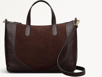 Radley London Dark Oak Medium Ziptop Grab Bag Wood Park AW25 Radley London