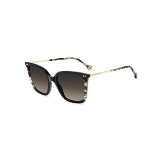 Carolina Herrera Sunglasses, female, Black, Size: 53 MM Sunglasses
