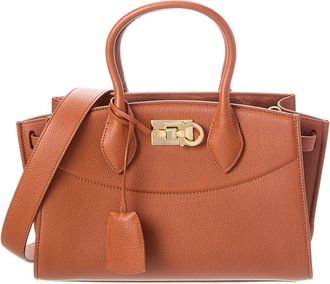 Ferragamo Studio Leather Tote