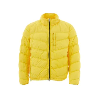 Woolrich Yellow Polyamide Mens Coat