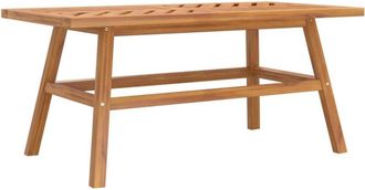 vidaXL Coffee Table 100x50x45 cm Solid Wood Acacia vidaXL