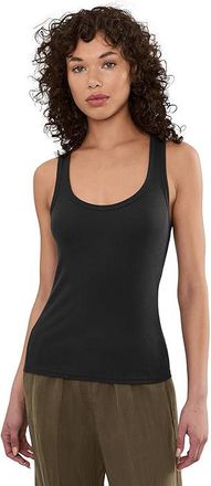 Faherty Featherweight Freestyle Tank Top Womens Clothing Washed Black : XS, Elastane/Lyocell/Tencel