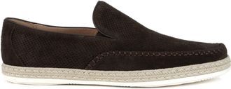 Sergio Moretti Gesloten Loafers - Heren - Loafers - Bruin - 41 EU - Su&egrave;de - Schoenen