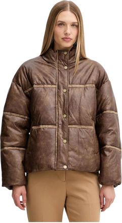 Guess Mujer, Chaquetas, Marr&oacute;n, Talla: L