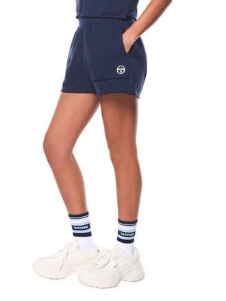 Sergio Tacchini Gianna Short in Maritime Blue at Nordstrom, Size Xx-Large