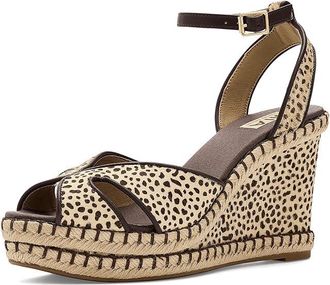 Mia MLE-Mallorca Womens Wedge Shoes Cheetah : 7.5 M, Leather