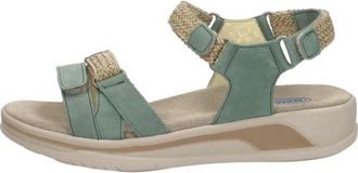 Wolky Acula Gobi Sandal - Dames - Sandalen - Groen - 41 EU - Wol - Schoenen