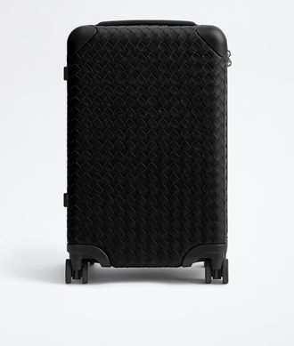 Bottega Veneta Odyssey Intrecciato Cabin Suitcase - Black - Unisex