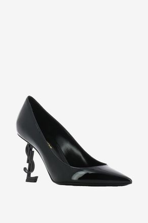 Saint Laurent Spitze Lackleder-Pumps Opyum 85