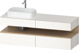 Duravit Qatego Consola Mueble Bajo Lavabo, 2 Extensiones, 2 - Duravit