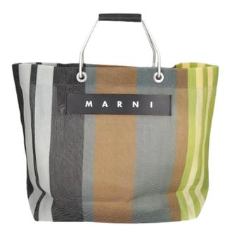 Marni Pre-owned Tote bag - Dames - Pre-owned - Veelkleurig - Maat: ONE Size Nylon