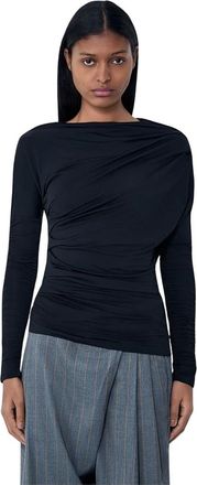 Ganni Mujer, Camisetas, Negro, Talla: XS