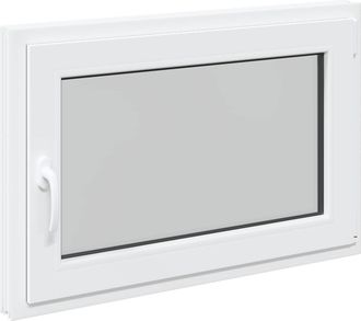 vidaXL Color Interno De Ventana De S&oacute;tano Blanco Risor 90 X 50 Cm Vidaxl