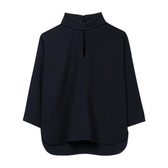 Luisa Cerano Bluse - - Blouses & Shirts - Donna - Blu - 2XL