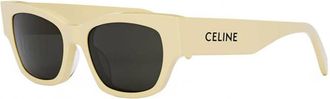 Celine Ladies Black Square Sunglasses CL40197U 39A