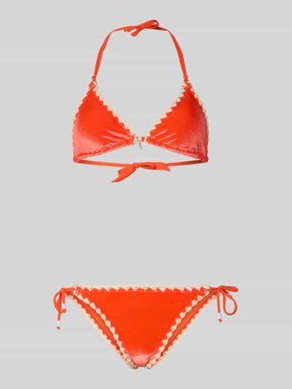 Banana Moon Banana Moon Bikini mit Ziersteinen Modell Neosun in Orange, Gr&ouml;&szlig;e XL