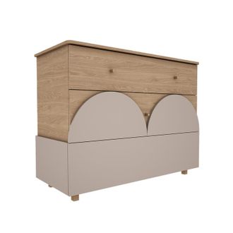 OEM Commode 3 Tiroirs Wood Luck Bloom - Cachemire Et Bois