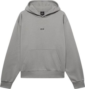 Oakley Metal Rise Hoodie - Heren - Hoodies - Grijs - S - Katoen - Hoodies & sweatvesten