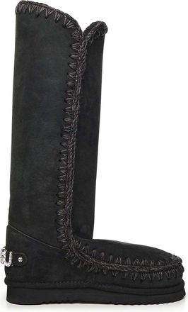 Mou Eskimo 40 Boots With Rhinestone Logo