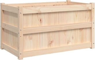 vidaXL Garden Planter 90x50x50 cm Solid Wood Pine Vidaxl