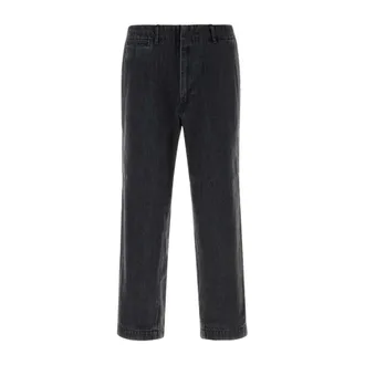 Nanam&iacute;ca Straight Jeans, male, Black, Size: W30 Wide Denim Pants