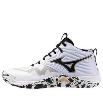 Mizuno Wave Momentum Elite Mid White Black V1GA251741