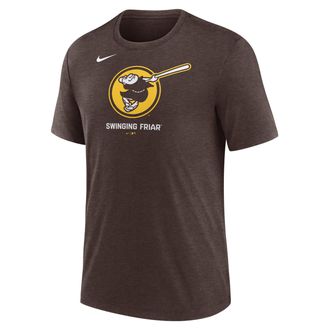 Nike San Diego Padres Logo Nike Mens MLB T-Shirt in Brown | NJFD20QPYP-J77