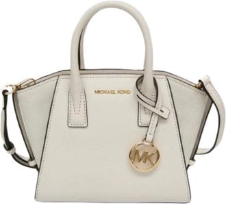 Michael Kors Pre-owned Avril Handtas - Dames - Vintage Handtas - Wit - ONE Size - Leer - Vintage