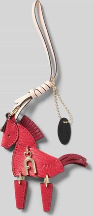 Furla Anh&auml;nger mit Logo-Pr&auml;gung Modell ALLEGRA HORSE in Kirsche, Gr&ouml;&szlig;e 1