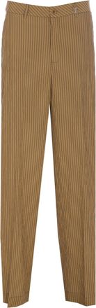 Liu Jo Flare Striped Trousers