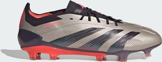 adidas adidas Performance Unisex Predator Elite Firm Ground Boots - Grey - Size UK 6.5